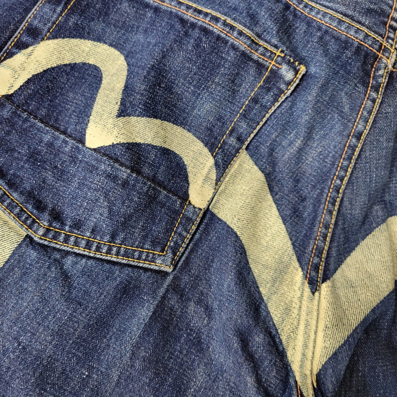 【中古品】【メンズ】 EVISU エヴィス 2001 大黒 DENIM PANTS デニム パンツ ボトムス 156-261028-kh-14-izu サイズ：32×35 カラー：インディゴ 万代Net店