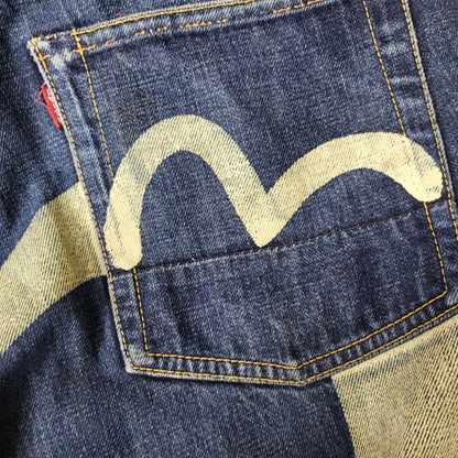 【中古品】【メンズ】 EVISU エヴィス 2001 大黒 DENIM PANTS デニム パンツ ボトムス 156-261028-kh-14-izu サイズ：32×35 カラー：インディゴ 万代Net店