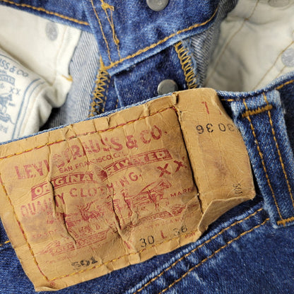 【中古品】【メンズ】 LEVI'S リーバイス 501 DENIM PANTS デニム パンツ ボトムス 157-261028-kh-20-izu サイズ：30×36 カラー：インディゴ 万代Net店