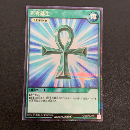 【中古品】 RD SBD0 JP004SE 死者蘇生トレーディングカード 遊戯王ラッシュデュエル 068-260430-em-14-min 万代Net店