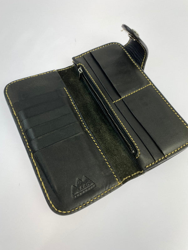 【中古品】【メンズ】  SAAD LONG WALLET サード サドルレザーロングウォレット 200-240305-yn-12-min カラー：ブラック 万代Net店