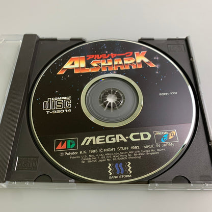 【現状渡し品】 メガCDソフト アルシャーク 帯付き メガドライブCD サンドストーム 023-260110-SH-01-min 万代Net店