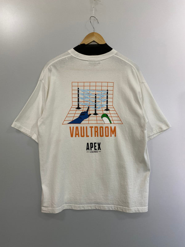 【中古品】【メンズ】  APEX LEGENDS エーペックスレジェンズ ×VAULTROOM ボルトルーム WATTSON TEE 半袖 Tシャツ 140-241015-AS-7-min サイズ：L カラー：ホワイト 万代Net店