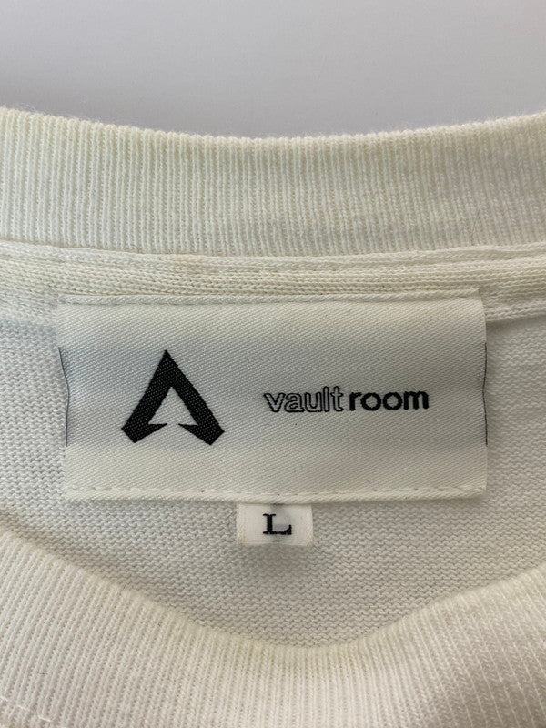 【中古品】【メンズ】  APEX LEGENDS エーペックスレジェンズ ×VAULTROOM ボルトルーム WATTSON TEE 半袖 Tシャツ 140-241015-AS-7-min サイズ：L カラー：ホワイト 万代Net店