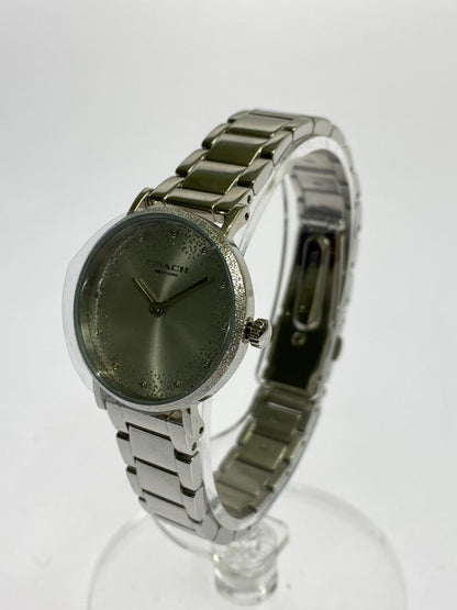 【LIFTる。景品】【中古美品】【メンズ/レディース】 COACH コーチ クォーツ PERRY 1450363 タグ・箱付き 腕時計 197-241204-AS-64-min カラー：シルバー シルバー文字盤 万代Net店