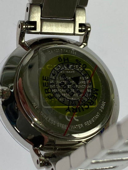 【LIFTる。景品】【中古美品】【メンズ/レディース】 COACH コーチ クォーツ PERRY 1450363 タグ・箱付き 腕時計 197-241204-AS-64-min カラー：シルバー シルバー文字盤 万代Net店