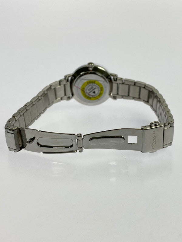【LIFTる。景品】【中古美品】【メンズ/レディース】 COACH コーチ クォーツ PERRY 1450363 タグ・箱付き 腕時計 197-241204-AS-64-min カラー：シルバー シルバー文字盤 万代Net店