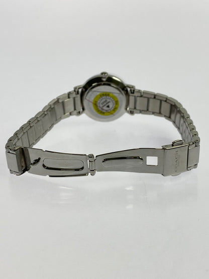 【LIFTる。景品】【中古美品】【メンズ/レディース】 COACH コーチ クォーツ PERRY 1450363 タグ・箱付き 腕時計 197-241204-AS-64-min カラー：シルバー シルバー文字盤 万代Net店