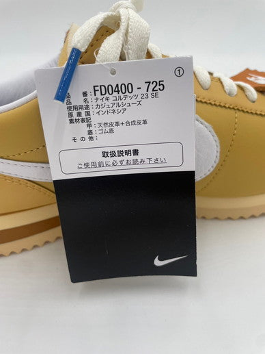 【中古美品】【メンズ】 NIKE ナイキ CORTEZ 23 SE FD0400-725 スニーカー 160-240817-NK-2-yok カラー：WHEAT GOLD/WHITE-COCONUT MILK 万代Net店