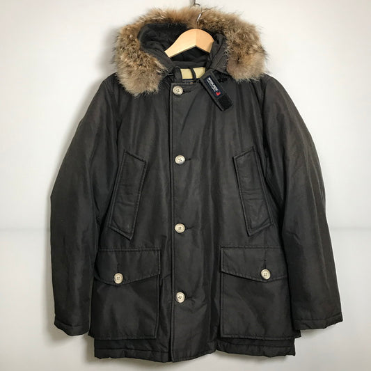 【中古品】【メンズ】 WOOLRICH ウールリッチ 1302045 ARCTIC PARKA アークティック パーカー ジャケット コート アウター 古着 144-251126-XZ-5-fuz サイズ：M カラー：ブラック 万代Net店