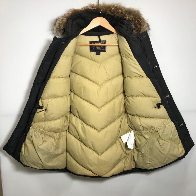 【中古品】【メンズ】 WOOLRICH ウールリッチ 1302045 ARCTIC PARKA アークティック パーカー ジャケット コート アウター 古着 144-251126-XZ-5-fuz サイズ：M カラー：ブラック 万代Net店