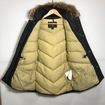 【中古品】【メンズ】 WOOLRICH ウールリッチ 1302045 ARCTIC PARKA アークティック パーカー ジャケット コート アウター 古着 144-251126-XZ-5-fuz サイズ：M カラー：ブラック 万代Net店