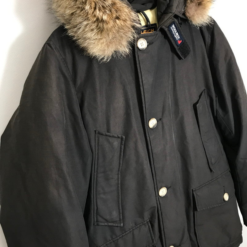 【中古品】【メンズ】 WOOLRICH ウールリッチ 1302045 ARCTIC PARKA アークティック パーカー ジャケット コート アウター 古着 144-251126-XZ-5-fuz サイズ：M カラー：ブラック 万代Net店