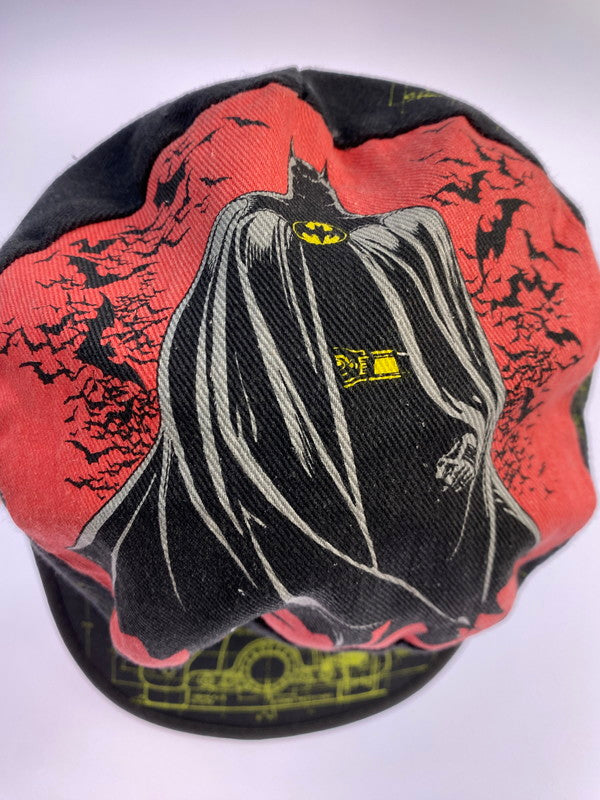 【中古品】【メンズ】 USED 90S DC COMICS INC. BATMAN ALL OVER PRINT CAP ヴィンテージ 90年代 キャップ 帽子 185-250722-em-29-min カラー：ブラック 万代Net店