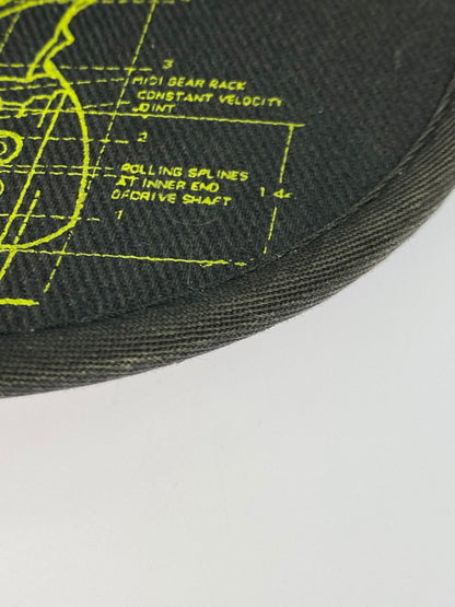 【中古品】【メンズ】 USED 90S DC COMICS INC. BATMAN ALL OVER PRINT CAP ヴィンテージ 90年代 キャップ 帽子 185-250722-em-29-min カラー：ブラック 万代Net店