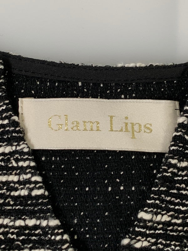【中古品】【レディース】 GLAMLIPS KEY-NECK TWEED SET UP グラムリップス ツイード セットアップ 170-241121-yn-14-min サイズ：FREE カラー：ブラック 万代Net店