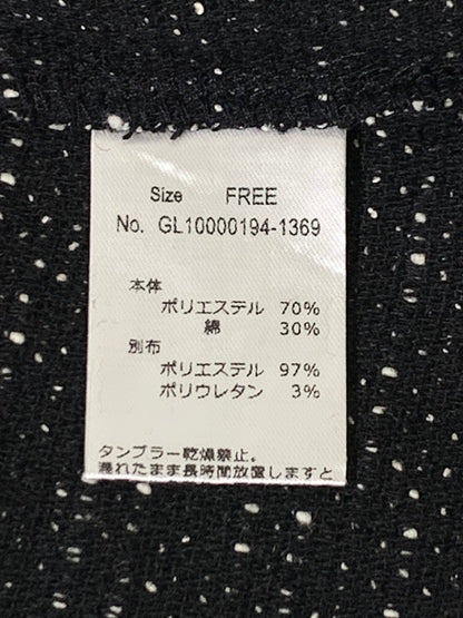 【中古品】【レディース】 GLAMLIPS KEY-NECK TWEED SET UP グラムリップス ツイード セットアップ 170-241121-yn-14-min サイズ：FREE カラー：ブラック 万代Net店