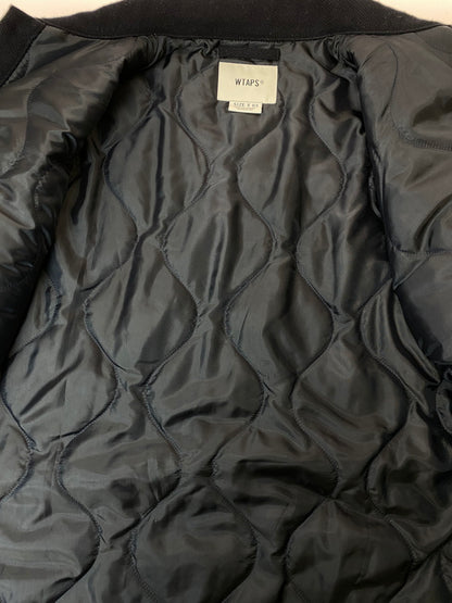 【中古品】【メンズ】 WTAPS ダブルタップス 212WVDT-JKM01 21AW WCPO 01 JACKET WONY.MELTON メルトン ジャケット アウター 142-250902-AS-11-min サイズ：03 カラー：ネイビー 万代Net店