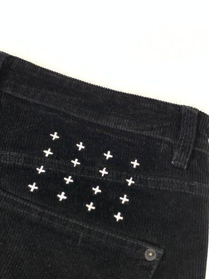 【中古品】【メンズ】 KSUBI スビ HAZLOW CORDUROY PANT コーデュロイパンツ ボトムス 151-250913-ks-24-min サイズ：31 カラー：ブラック 万代Net店