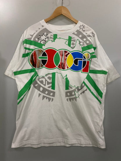 【中古品】【メンズ】  COOGI S/S PRINT TEE クージー ショートスリーブ プリントTシャツ 半袖Tシャツ トップス 146-240807-yn-16-min サイズ：XXL カラー：ホワイト 万代Net店