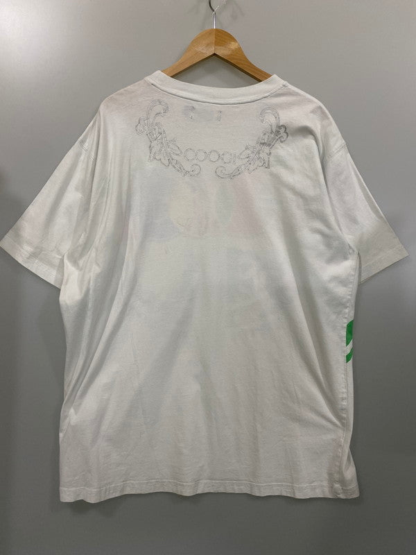 【中古品】【メンズ】  COOGI S/S PRINT TEE クージー ショートスリーブ プリントTシャツ 半袖Tシャツ トップス 146-240807-yn-16-min サイズ：XXL カラー：ホワイト 万代Net店