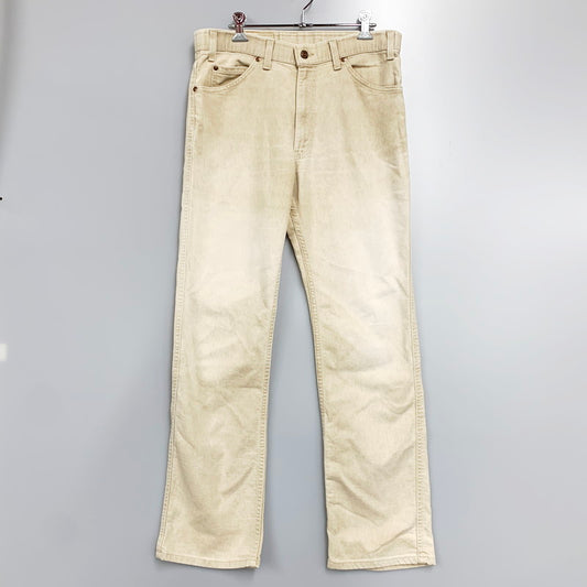 【中古品】【メンズ】 Levi's リーバイス ACTION JEANS 43415-4529 アクションジーンズ 刻印530 94年5月 USA製 デニムパンツ ズボン ボトムス 157-240716-ay-46-izu サイズ：34×32 カラー：ベージュ 万代Net店