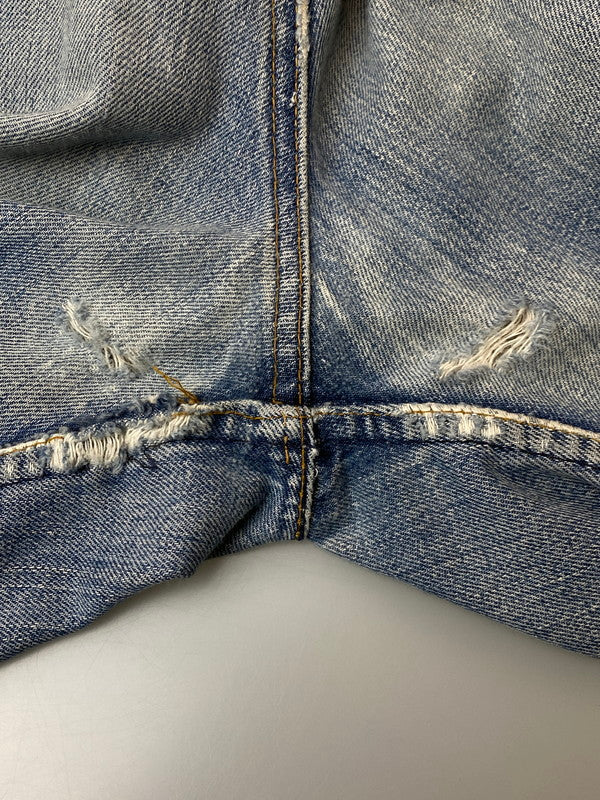 【現状渡し品】【メンズ】 LEVI'S リーバイス 646-0217 80’S 646 REMAKE DENIM PANT デニムパンツ ボトムス 157-251220-zi-12-min サイズ：タグ不鮮明 下記参照 カラー：インディゴ 万代Net店