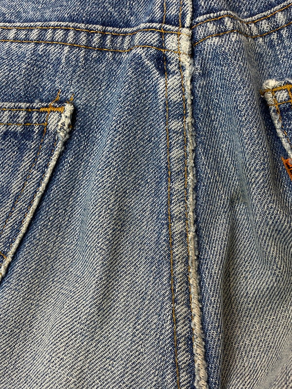 【現状渡し品】【メンズ】 LEVI'S リーバイス 646-0217 80’S 646 REMAKE DENIM PANT デニムパンツ ボトムス 157-251220-zi-12-min サイズ：タグ不鮮明 下記参照 カラー：インディゴ 万代Net店