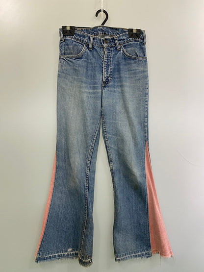【現状渡し品】【メンズ】 LEVI'S リーバイス 646-0217 80’S 646 REMAKE DENIM PANT デニムパンツ ボトムス 157-251220-zi-12-min サイズ：タグ不鮮明 下記参照 カラー：インディゴ 万代Net店