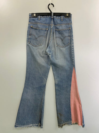 【現状渡し品】【メンズ】 LEVI'S リーバイス 646-0217 80’S 646 REMAKE DENIM PANT デニムパンツ ボトムス 157-251220-zi-12-min サイズ：タグ不鮮明 下記参照 カラー：インディゴ 万代Net店