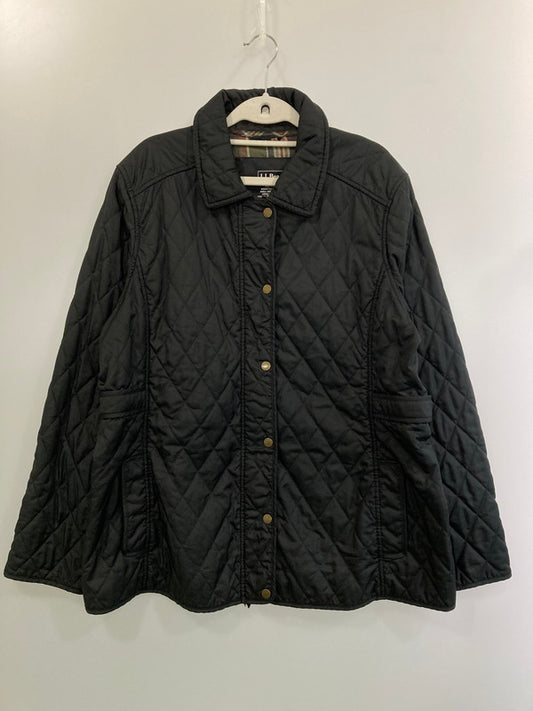 【中古品】【レディース】 L.L.Bean エルエルビーン QUILTING JACKET 284359 キルティングジャケット アウター 169-241122-yn-01-min サイズ：XL カラー：ブラック 万代Net店