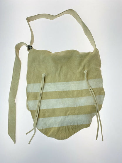 【中古品】【メンズ】 VISVIM ビズビム 0223903003006 23SS DEERSKIN SHOULDER BAG ショルダーバッグ カバン 鞄 188-231203-min カラー：ホワイト系 万代Net店