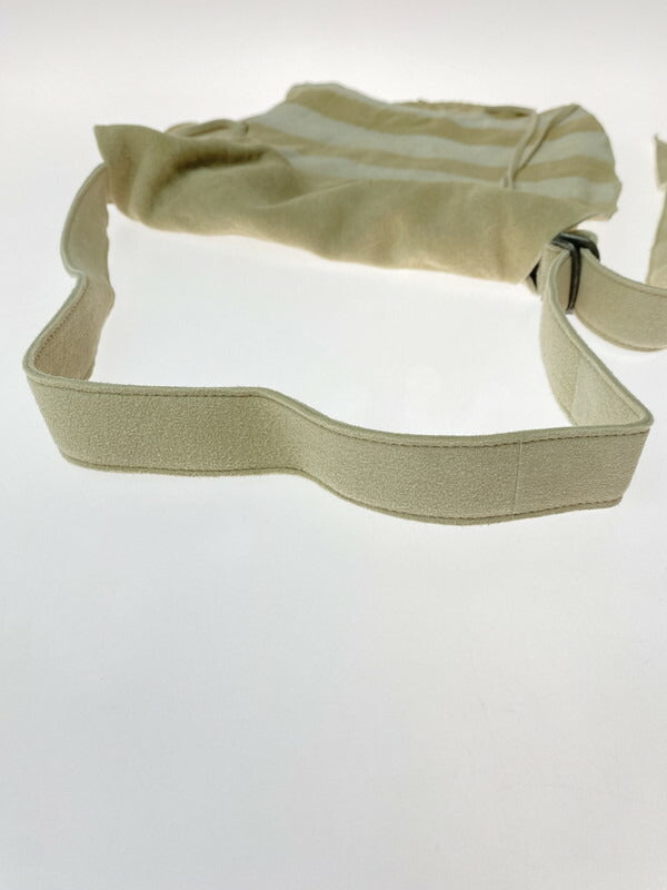 【中古品】【メンズ】 VISVIM ビズビム 0223903003006 23SS DEERSKIN SHOULDER BAG ショルダーバッグ カバン 鞄 188-231203-min カラー：ホワイト系 万代Net店
