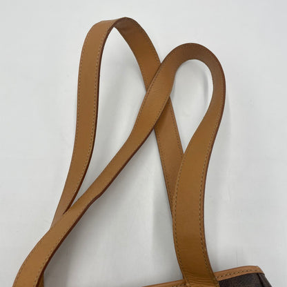 【中古品】【メンズ/レディース】 CELINE セリーヌ マカダム トートバッグ 13550 カバン 180-250811-ks-01-fuz カラー：ブラウン 万代Net店