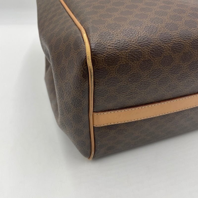 【中古品】【メンズ/レディース】 CELINE セリーヌ マカダム トートバッグ 13550 カバン 180-250811-ks-01-fuz カラー：ブラウン 万代Net店