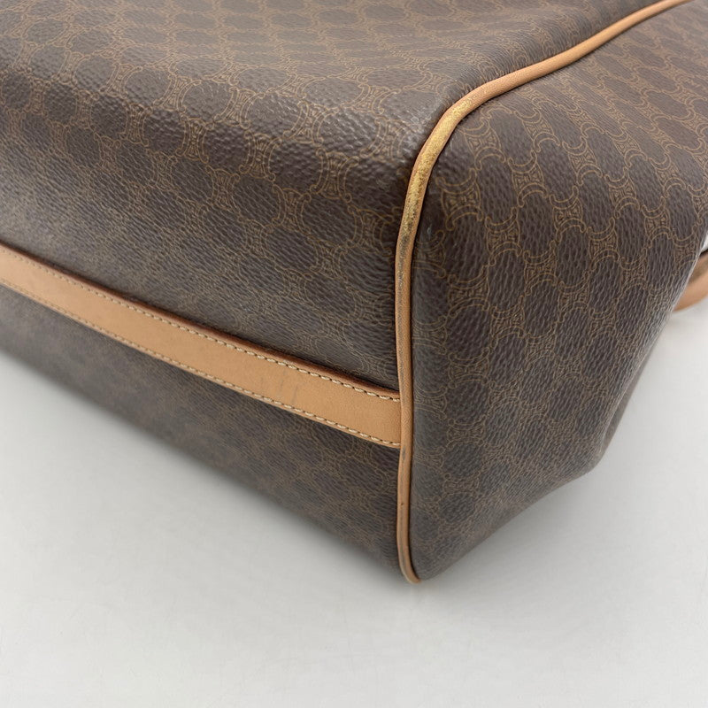 【中古品】【メンズ/レディース】 CELINE セリーヌ マカダム トートバッグ 13550 カバン 180-250811-ks-01-fuz カラー：ブラウン 万代Net店