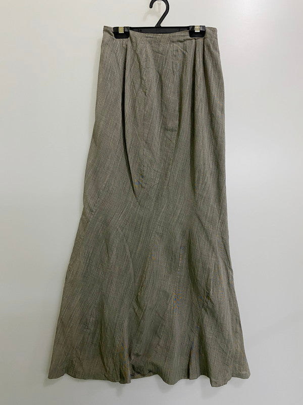 【中古品】【レディース】 gomme ゴム GO-S04-019 ロングスカート ボトムス 171-240727-me-12-min サイズ：サイズ不明 カラー：グレー系 万代Net店