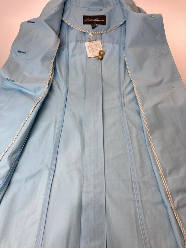 【中古品】【レディース】 EDDIE BAUER CHRISTINE TRENCH クリスティーン トレンチ コート アウター 169-241121-cn-08-min サイズ：L カラー：ライトブルー 万代Net店
