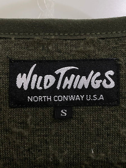 【中古品】【レディース】 WILDTHINGS ワイルドシングス WT21421N-DI ノーカラーボアコート アウター 168-241121-yn-03-min サイズ：S カラー：オリーブグリーン 万代Net店