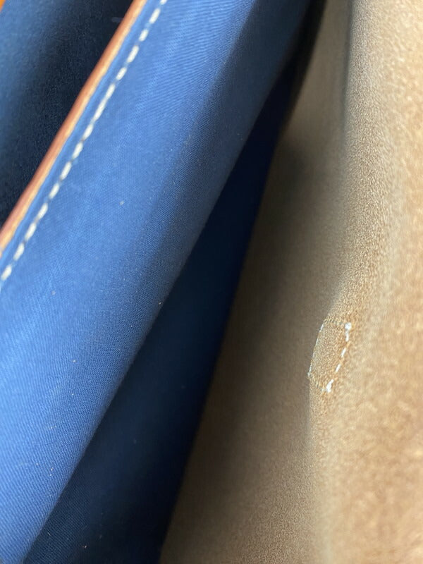 【中古品】【メンズ/レディース】 L&C BOLDRINI ボルドリーニ LEATHER BUSINESS BAG レザービジネスバッグ カバン 鞄 188-231228-ab-05-min カラー：ブラウン 万代Net店