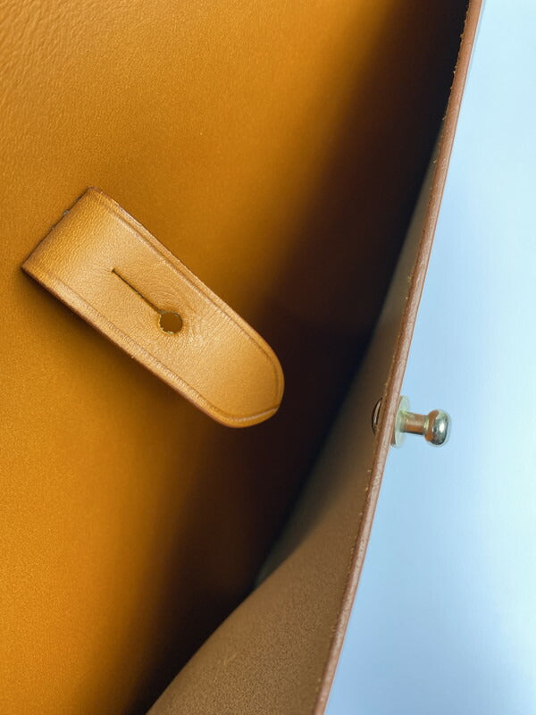 【中古品】【メンズ/レディース】 L&C BOLDRINI ボルドリーニ LEATHER BUSINESS BAG レザービジネスバッグ カバン 鞄 188-231228-ab-05-min カラー：ブラウン 万代Net店