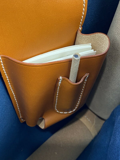 【LIFTる。景品】【中古美品】【メンズ/レディース】L&C BOLDRINI ボルドリーニ LEATHER BUSINESS BAG レザービジネスバッグ カバン 鞄 188-231228-ab-05-min カラー：ブラウン 万代Net店