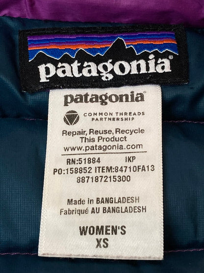 【現状渡し品】【レディース】 patagonia パタゴニア 84710FA13 13AW LIGHT DOWN JACKET ライト ダウン ジャケット アウター 169-241121-cn-14-min サイズ：XS カラー：パープル 万代Net店