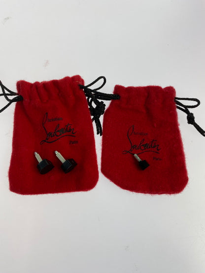 【中古品】【メンズ】 Christian Louboutin クリスチャンルブタン ANJALINA スパイク スタッズ パンプス パテント 183-240710-jt-13-min サイズ：37 1/2 カラー：ブラック  万代Net店