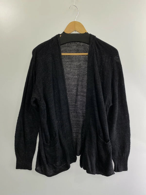 【中古品】【メンズ】 COMOLI コモリ COTTON KNIT CARDIGAN X01-06011 23SS 7Gコットン ニットカーディガン 140-231012-ab-40-min カラー：ブラック 万代Net店