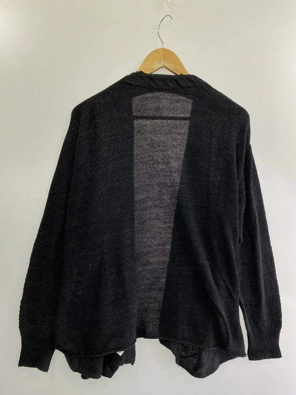【中古品】【メンズ】 COMOLI コモリ COTTON KNIT CARDIGAN X01-06011 23SS 7Gコットン ニットカーディガン 140-231012-ab-40-min カラー：ブラック 万代Net店