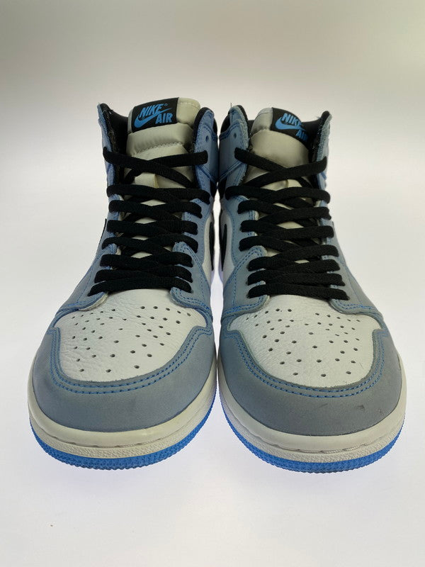【中古品】【メンズ】 NIKE ナイキ AIR JORDAN 1 RETRO HIGH OG UNIVERSITY BLUE 555088-134 エアジョーダン1 ハイ OG スニーカー メンズ 靴 シューズ 160-250728-em-25-min サイズ：28cm カラー：ユニバーシティブルー 万代Net店