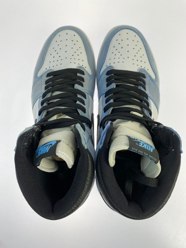 【中古品】【メンズ】 NIKE ナイキ AIR JORDAN 1 RETRO HIGH OG UNIVERSITY BLUE 555088-134 エアジョーダン1 ハイ OG スニーカー メンズ 靴 シューズ 160-250728-em-25-min サイズ：28cm カラー：ユニバーシティブルー 万代Net店