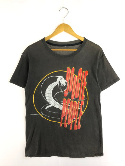 【現状渡し品】【メンズ】 GEORGE THOROGOOD & DESTROYERS ジョージ サラグッド & デストロイヤーズ 1991"BOOGIE PEOPLE"TEE ブギー ピープル Tシャツ 半袖Tシャツ 146-251102-na-01-tag サイズ：サイズ表記なし 下記参照 カラー：チャコールグレー 万代Net店