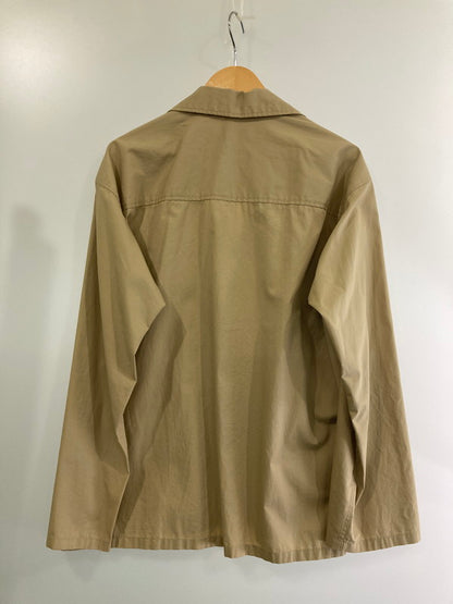 【中古品】【メンズ】  GRAPHPAPER グラフペーパー GM191-50022 L S COTTON SHIRT 長袖シャツ 140-241004-cn-4-min サイズ：1 カラー：ベージュ 万代Net店